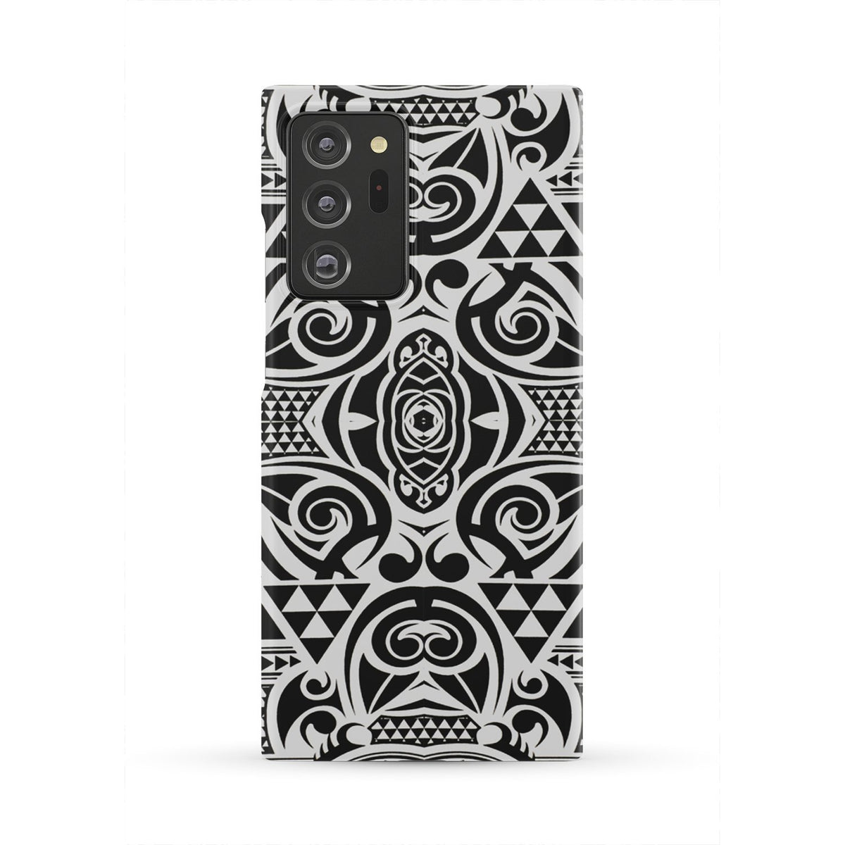 Polynesian Tribal Phone Case Black White Samsung Galaxy Note 20 Ultra - Polynesian Pride