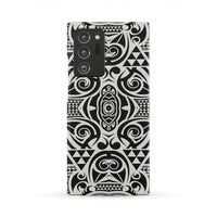 Polynesian Tribal Phone Case Black White Samsung Galaxy Note 20 Ultra - Polynesian Pride
