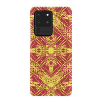 Polynesian Phone Case Orange Samsung Galaxy S20 Ultra - Polynesian Pride