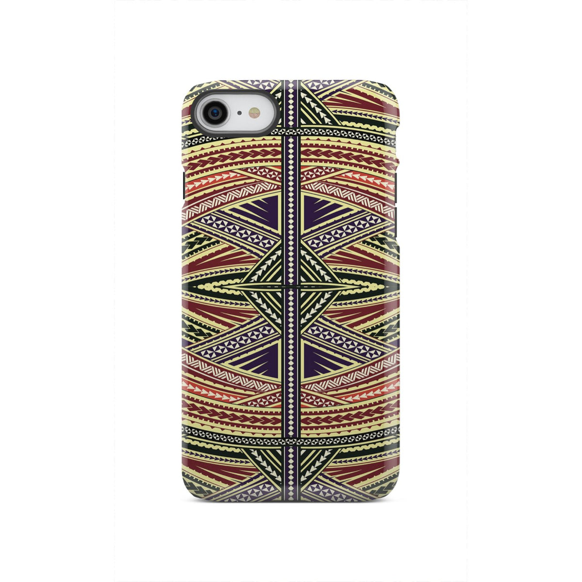 Polynesian Tough Case Yellow iPhone SE 2020 - Polynesian Pride