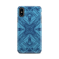 Polynesian Tough Case Blue iPhone Xs - Polynesian Pride