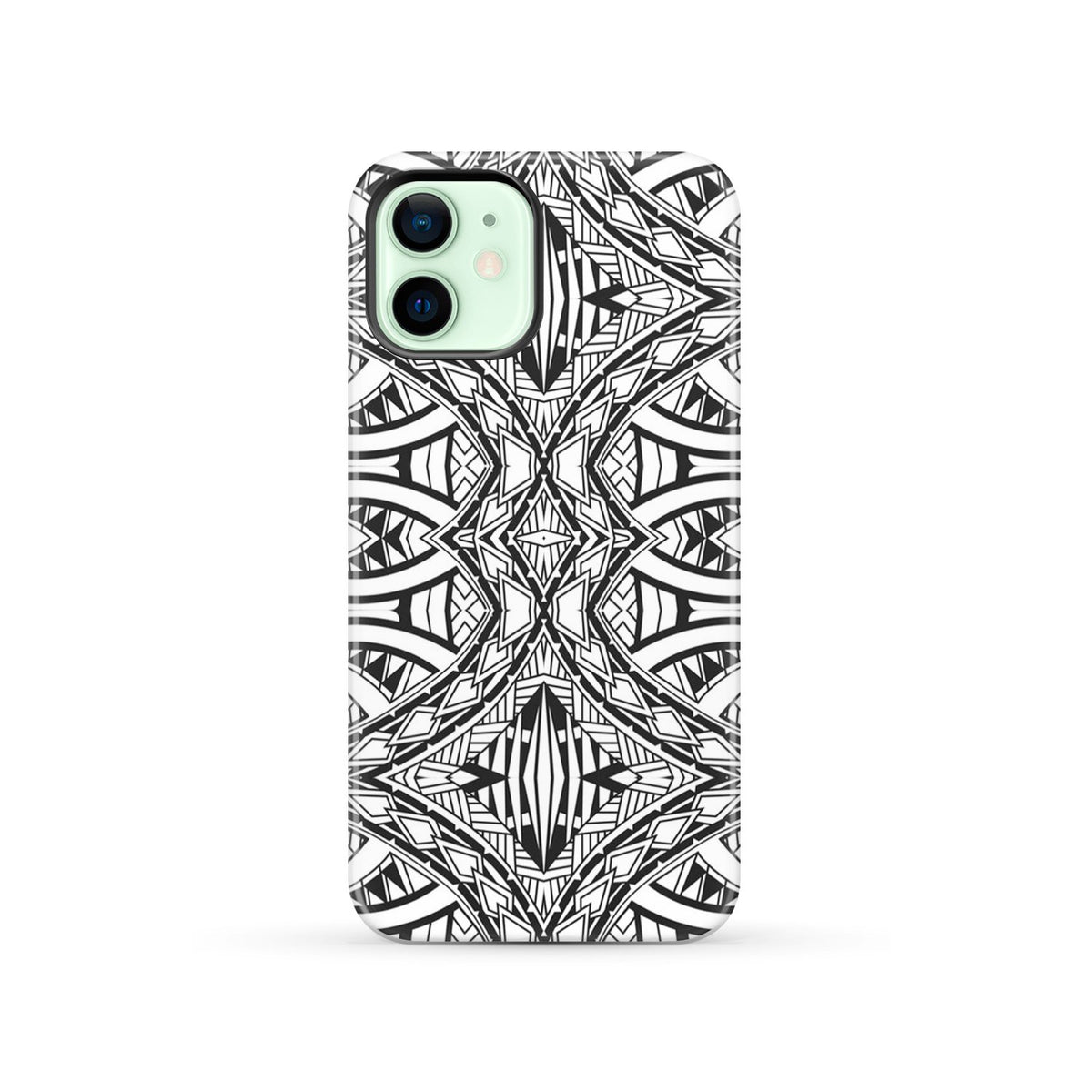 Polynesian Tribal Tough Case Grown BMW iPhone 12 - Polynesian Pride
