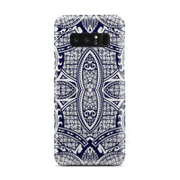 Polynesian Phone Case Blue And White Samsung Galaxy Note 8 - Polynesian Pride