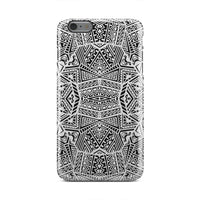 Polynesian Tough Case White And Black iPhone 6 Plus - Polynesian Pride