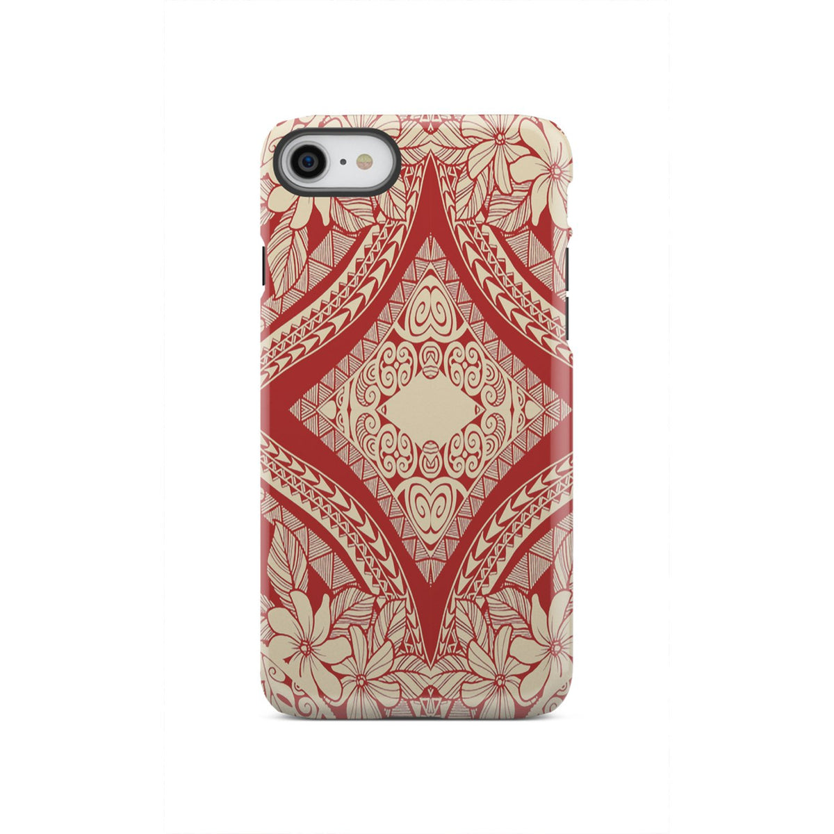 Polynesian Tough Case Red And Yellow iPhone SE 2020 - Polynesian Pride