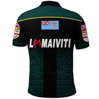 Fiji Lomaiviti Rugby Polo Shirt Simple Vibes LT8 - Polynesian Pride