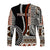 (Custom Personalised) Bula FIji Long Sleeve Shirt Masi Tapa Patterns Style LT6 - Polynesian Pride