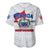 Samoa Independence Baseball Jersey 2023 White Style LT6 - Polynesian Pride