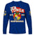 Tonga Independence Long Sleeve Shirt 2023 Blue Style LT6 - Polynesian Pride