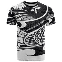 Polynesian Tribal T Shirt Black LT6 Black - Polynesian Pride