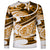 Polynesian Tribal Long Sleeve Shirt Gold LT6 Unisex Gold - Polynesian Pride