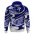 Polynesian Tribal Hoodie Blue LT6 - Polynesian Pride