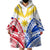 Personalised Philippines Independence Day Wearable Blanket Hoodie Tribal Sun and Stars Ver 02 LT7 - Polynesian Pride