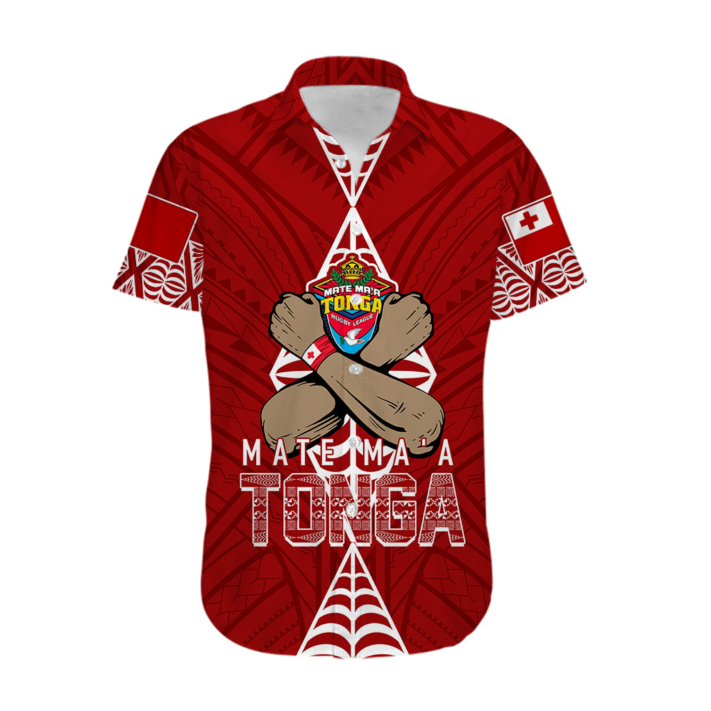 Personalised Tonga Rugby Hawaiian Shirt Mate Ma'a Tonga Independence Day LT7 - Polynesian Pride