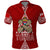 Custom Tonga Rugby Polo Shirt Mate Maa Tonga Independence Day LT7 Red - Polynesian Pride