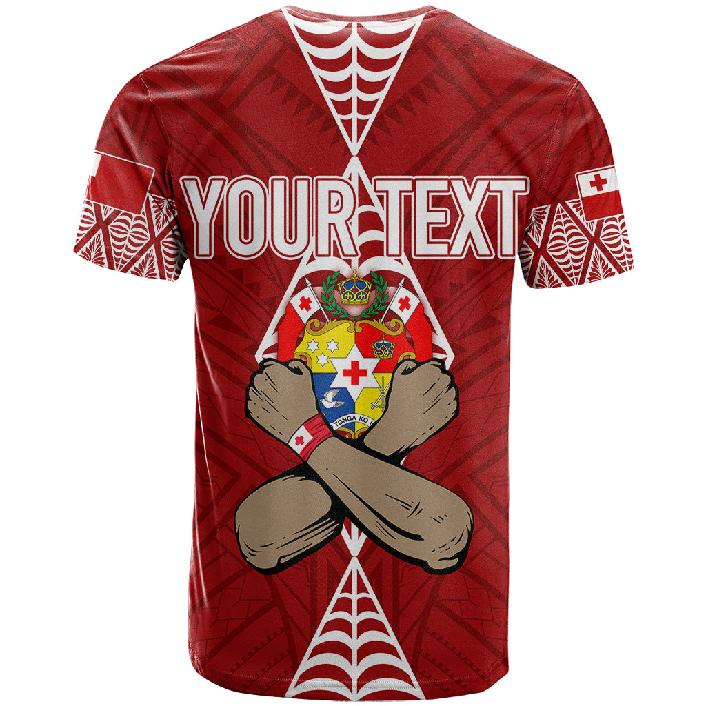 Custom Tonga Rugby T Shirt Mate Maa Tonga Independence Day LT7 - Polynesian Pride