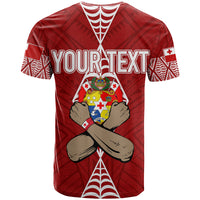 Custom Tonga Rugby T Shirt Mate Maa Tonga Independence Day LT7 - Polynesian Pride