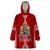 Personalised Tonga Rugby Wearable Blanket Hoodie Mate Ma'a Tonga Independence Day LT7 One Size Red - Polynesian Pride