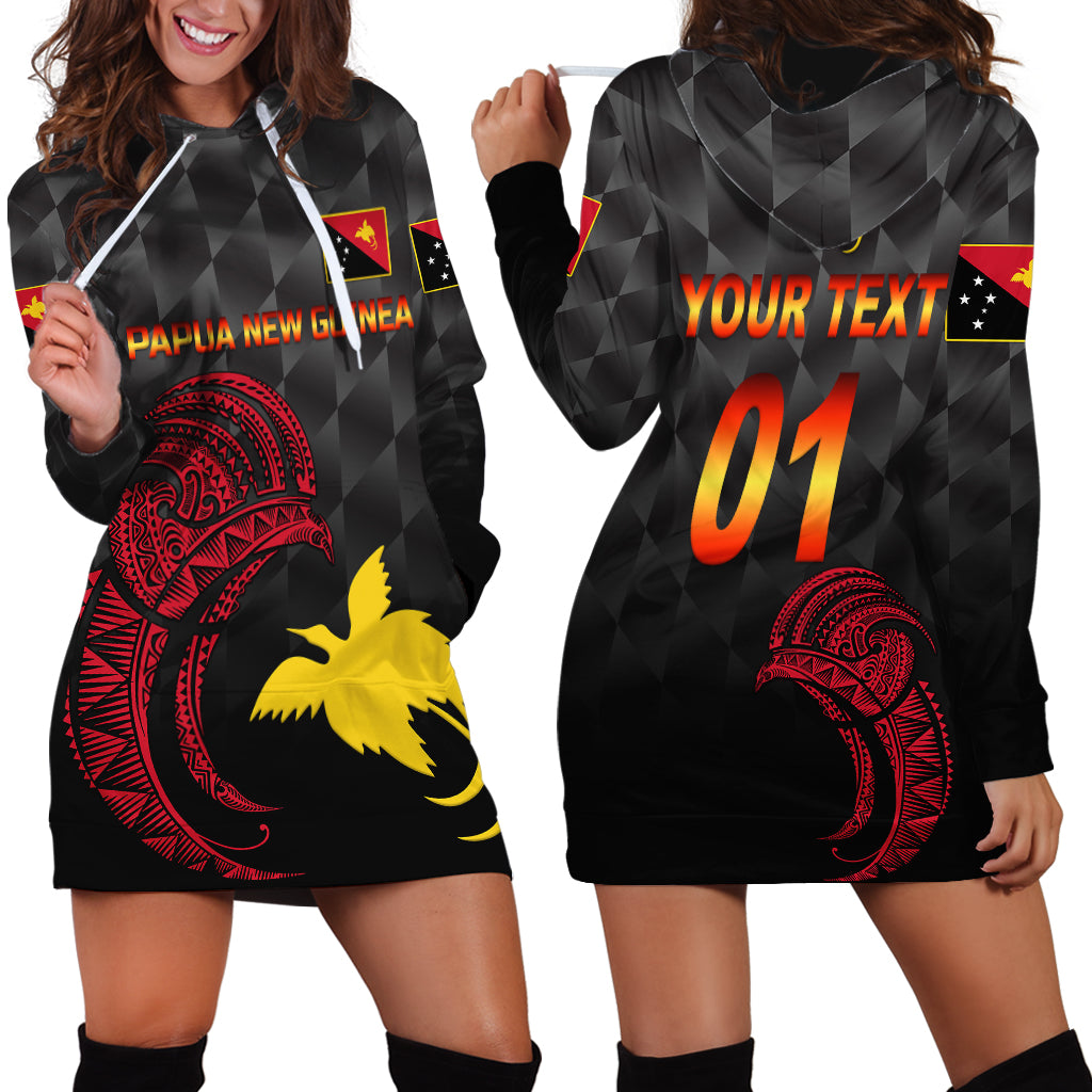 (Custom Personalised) Papua New Guinea Barramundis Cricket Hoodie Dress Birds Of Paradise Paradisaea Raggiana Original - Black LT8 Black - Polynesian Pride