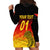 (Custom Personalised) Papua New Guinea Barramundis Cricket Hoodie Dress Birds Of Paradise Paradisaea Raggiana Original - Gradient Flag Vibes LT8 - Polynesian Pride