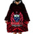 Samoa Independence Day Wearable Blanket Hoodie Ulafa Polynesian Unique Red No2 LT9 - Polynesian Pride