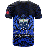 Samoa Independence Day T Shirt Ulafa Polynesian Unique Blue No2 LT9 - Polynesian Pride