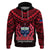 Custom Samoa Independence Day Hoodie Ulafa Polynesian Unique Red No1 LT9 - Polynesian Pride