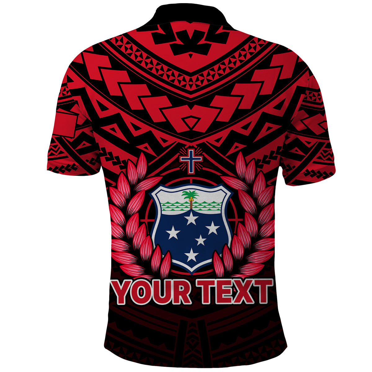 Custom Samoa Independence Day Polo Shirt Ulafa Polynesian Unique Red No1 LT9 - Polynesian Pride
