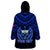 (Custom Personalised) Samoa Independence Day Wearable Blanket Hoodie Ulafa Polynesian Unique Blue No1 LT9 - Polynesian Pride