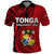 Tonga Independence Anniversary Polo Shirt Tongan Tribal Pattern Unique Version LT9 Red - Polynesian Pride