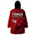 Tonga Independence Anniversary Wearable Blanket Hoodie Tongan Tribal Pattern Unique Version LT9 - Polynesian Pride