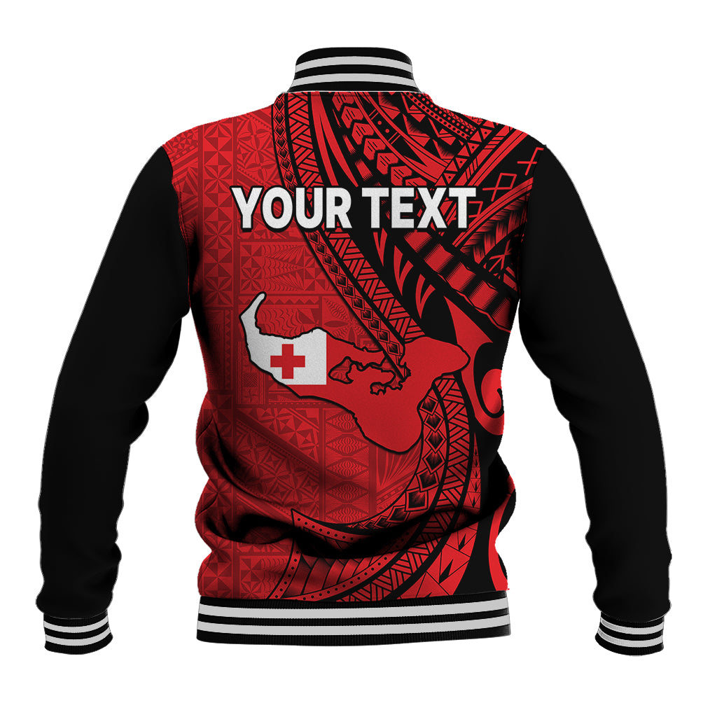 (Custom Personalised) Polynesian Tonga Baseball Jacket Tribal Pattern Unique Version LT9 - Polynesian Pride