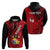 Custom Polynesian Tonga Hoodie Tribal Pattern Unique Version LT9 Pullover Hoodie Red - Polynesian Pride