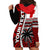 (Custom Personalised) Tonga Kupesi Ngatu Hoodie Dress Proud Tonga with Flag and Palm Tree LT9 - Polynesian Pride