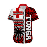 Tonga Independence Day Hawaiian Shirt Proud Tongan Emancipation with Kupesi Ngatu LT9 - Polynesian Pride