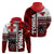 Tonga Independence Day Hoodie Proud Tongan Emancipation with Kupesi Ngatu LT9 Red - Polynesian Pride