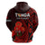 Tonga ANZAC Day Hoodie Lest We Forget Red Version LT9 - Polynesian Pride