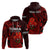 Custom Tonga ANZAC Day Hoodie Lest We Forget Red Version LT9 Pullover Hoodie Red - Polynesian Pride