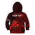 (Custom Personalised) Tonga ANZAC Day Kid Hoodie Lest We Forget Red Version LT9 - Polynesian Pride