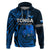 Tonga ANZAC Day Hoodie Lest We Forget Blue Version LT9 - Polynesian Pride