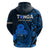 Tonga ANZAC Day Hoodie Lest We Forget Blue Version LT9 - Polynesian Pride