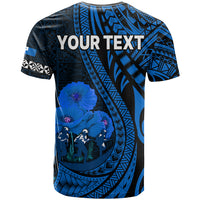 Custom Tonga ANZAC Day T Shirt Lest We Forget Blue Version LT9 - Polynesian Pride