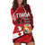 (Custom Personalised) Tonga Emancipation Day Hoodie Dress Happy 53rd Independence Anniversary LT9 - Polynesian Pride