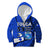 Tonga Emancipation Day Kid Hoodie Happy 53rd Independence Anniversary Blue Version LT9 - Polynesian Pride