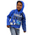 Tonga Emancipation Day Kid Hoodie Happy 53rd Independence Anniversary Blue Version LT9 - Polynesian Pride