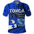 Tonga Emancipation Day Polo Shirt Happy 53rd Independence Anniversary Blue Version LT9 Blue - Polynesian Pride