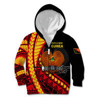 Papua New Guinea Kid Hoodie The Greater Bird of Paradise LT9 - Polynesian Pride