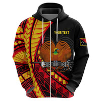 Custom Papua New Guinea Hoodie The Greater Bird of Paradise LT9 - Polynesian Pride