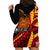 (Custom Personalised) Papua New Guinea Hoodie Dress The Greater Bird of Paradise LT9 - Polynesian Pride