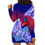 Guam Hoodie Dress Polynesian Floral Tribal LT9 - Polynesian Pride